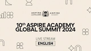 10th Aspire Academy Global Summit 2024  ENGLISH [upl. by Dyanna]