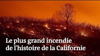 Californie  cest le plus grand incendie de son histoire [upl. by Assereht]