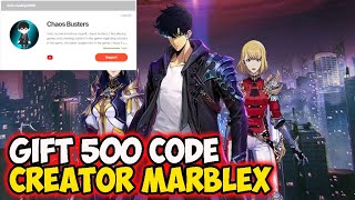 500 CODE CREATOR CHAOS25 SOLO LEVELING ARISE [upl. by Wolff]