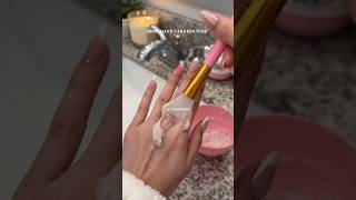 hand care routine 🫧🎀🤍 selfcare [upl. by Leonardo]