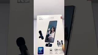 My new wireless microphone unboxing 👌viralvideo shorts unboxing microphone trending diy [upl. by Ahsinej351]