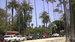 Beverly Hills\West Hollywood Hills Movie star homes and city tour [upl. by Rudich283]