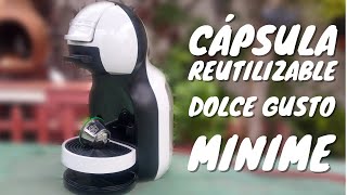 ¿Cómo funciona la CÁPSULA DE ACERO INOXIDABLE PARA DOLCE GUSTO MiniMe [upl. by Aik]