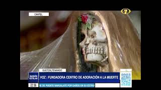 Quetzaltenango Conozca el polémico altar de la Santa Muerte [upl. by Elocin]