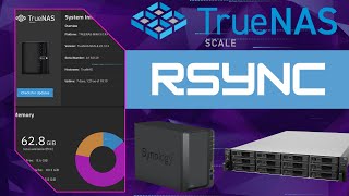 Rsync Setup on TrueNAS Scale for Synology NAS Hyper Backup [upl. by Nerrot]