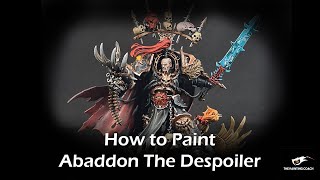 How to Paint Abaddon [upl. by Asiilanna]