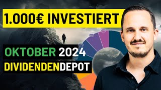 DIESE Dividenden Aktie günstig im Oktober 2024 gekauft Depot bei 50€ Dividenden pro Monat [upl. by Oicnanev390]