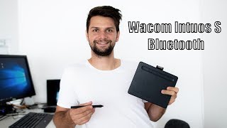 Wacom Intuos S StiftTablett  TEST  Bluetooth [upl. by Cinemod605]