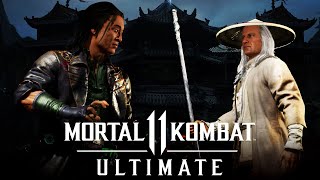 Mortal Kombat 11 Christopher Lambert Raiden Vs CaryHiroyuki Tagawa Shang Tsung Intro Dialogue [upl. by Melosa98]