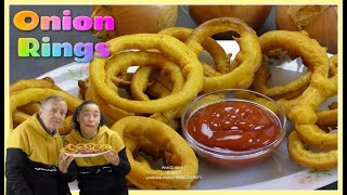 Rondelles Doignons frit facile et rapide Aros de Cebollas fritas  Onion rings [upl. by Reeba]