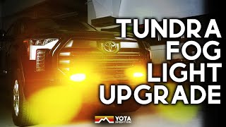 20222024 Tundra Diode Dynamics Fog Light Install  Yota X [upl. by Hadnama]