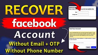 how to login facebook if you forgot your password without email and phone number [upl. by Enram]