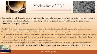 Intergranular corrosion  Types of Corrosion  IGC  IGA [upl. by Ecnal]