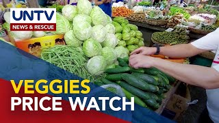 Prices of vegetables in Metro Manila have increased [upl. by Cleve]