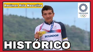 Richard Carapaz ORO OLÍMPICO 🔥 RESÚMEN Ciclismo De Ruta Masculina 🇯🇵 Juegos Olímpicos Tokio 2020 🇯🇵 [upl. by Sheryl]