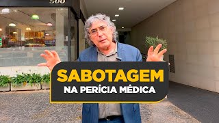 🚨 SABOTAGEM NA PERÍCIA MÉDICA [upl. by Aelaza]