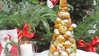 Croquembouche Cake Recipe  How to Make a Croquembouche [upl. by Acilgna]