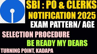 SBI Notification 2025 Very soon  SBI PO  SBI CLERKS [upl. by Lalise]