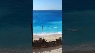 Navagio Beach Zakynthos island Greece 💖  Greece Status  Greece Vlog shorts Greecetravel vlog [upl. by Lempres285]