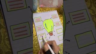 Super Easy 😲Mind map ideas for school projects and assignments shorts mindmap [upl. by Luapnhoj]