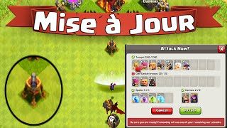 Attaque avec Propulseur dAir MAX  Mise à Jour  Clash of Clans [upl. by Nannaihr]