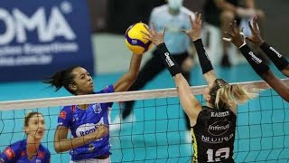 Superliga de Vôlei Feminino 202223 Minas x Praia Clube  1 Turno [upl. by Barthold]