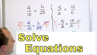 Solving Ratio amp Proportion Equations  635 [upl. by Furmark]