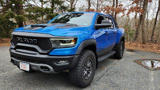 2023 Ram 1500 TRX wCornerstone Performance Intake POV Test DriveReview [upl. by Annauqal]