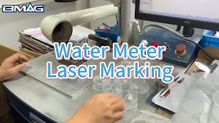 BMAG Water Meter Laser Marking [upl. by Cote789]