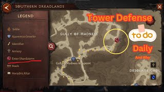 Sentinels Stand Southern Dreadlands Tower Defense  Just Do It  Diablo Immortal [upl. by Edbert]