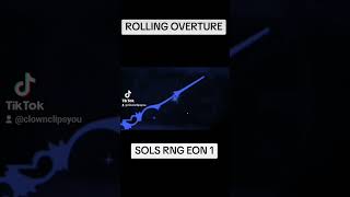 ROLLING OVERTURE IN SOLS RNG EON 1 roblox solsrng overture shorts fyp [upl. by Astri]