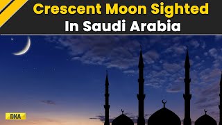 Ramadan 2024 Moon Sighting Crescent Moon Sighted In Saudi Arabia amp UAE Taraweeh Begins Tonight [upl. by Belvia]