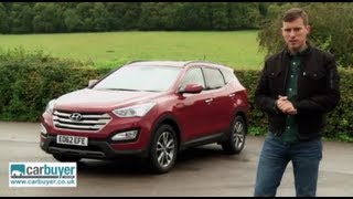 Hyundai Santa Fe SUV review  CarBuyer [upl. by Eenej]