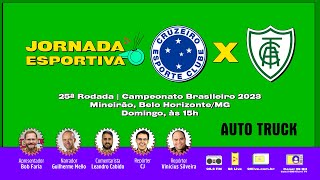 CRUZEIRO X AMÉRICA  BRASILEIRÃO 2023  AO VIVO REDE 98  01102023 [upl. by Aihsekat565]