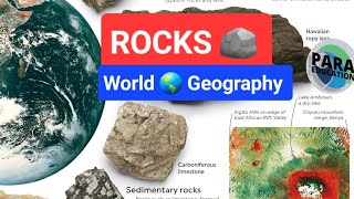 Rock 🪨 world 🌎 World Geography [upl. by Reeve]