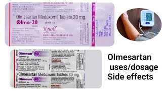 Olmo 20  olmesartan medoxomil tablet up in hindi [upl. by Roshelle377]