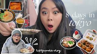 must try places JAPAN food diaries 🍙 🍜 🍣 8 days in tokyo [upl. by Troyes]