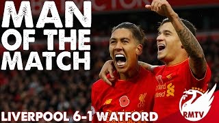 Liverpool v Watford 61  Man of the Match [upl. by Kleinstein]