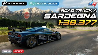 Gran Turismo Sport  Sardegna  Road Track  A Daily Race Track Guide  F1 GTR Gr3 [upl. by Willow]