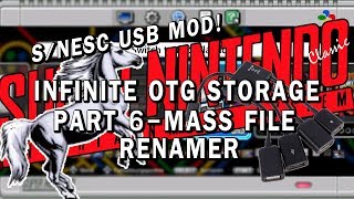 SNES Classic USB Mod  Part 6  MASS Renaming [upl. by Alamat756]