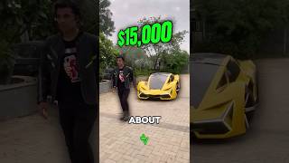 Lamborghini Terzo By Indian Youtuber💪 TannaDhaval shorts [upl. by Siulesoj]