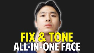 The Ultimate AllinOne Face Fix Routine｜Just 5Minute Everyday｜Balancing Facial Asymmetry [upl. by Dihsar]