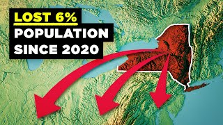 How New York Became America’s Fastest Shrinking State [upl. by Yllop]