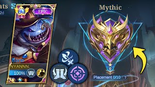 FINALLY MYTHIC BANE BEST BUILD AND EMBLEM TO REACH MYTHIC RANK [upl. by Clyde]