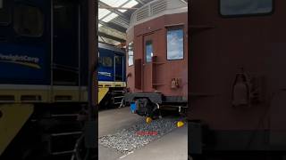 Tulloch prototype s set S10b coupled with Bradfield set H13 At NSW rail museum shorts viral train [upl. by Bevvy]