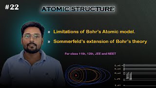 Sommerfeld atomic theory  Limitations of Bohrs Atomic theory  For class 11th 12th JEE NEET [upl. by Wendy618]