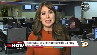 Man accused of stolen valor served in the Army [upl. by Sisco]