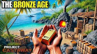 How to Smelt Bronze for Better Tools  Project Castaway Gameplay  Part 6 [upl. by Adlai]