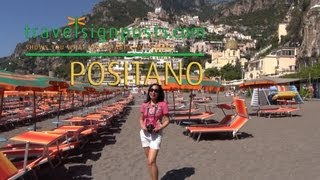 Positano Live from Spiaggia Grande Beach [upl. by Inal748]