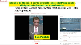 Attentato di Mosca i cortocircuiti dell’apparato dirigenteinformativo occidentale – Con Pubble [upl. by Shira]